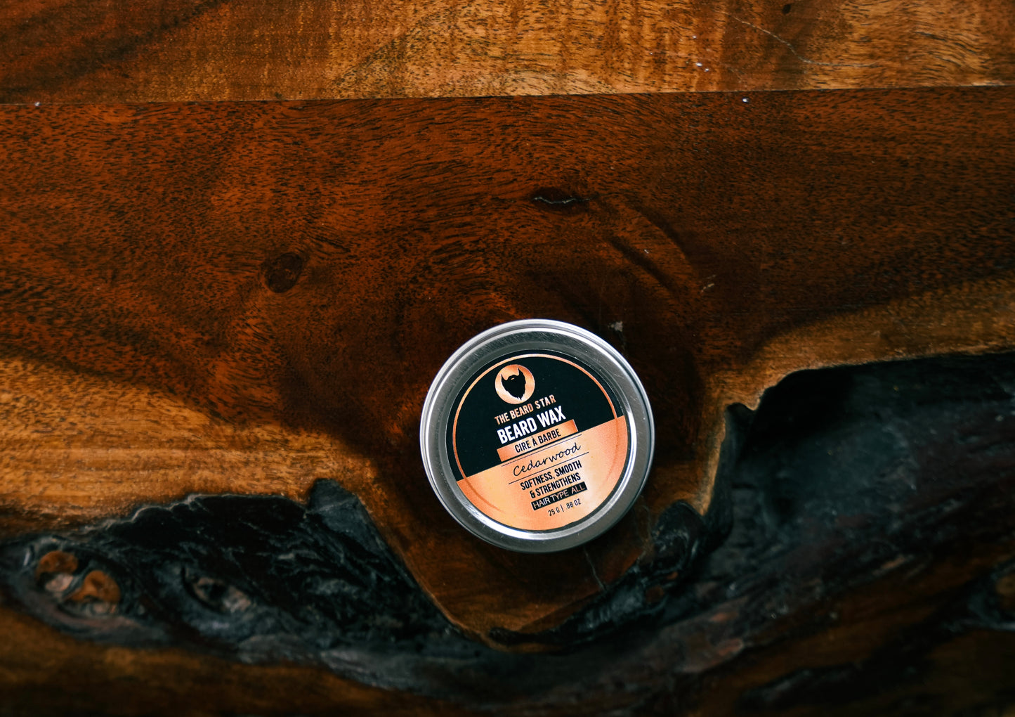 Long-lasting Cedarwood Beard Wax for Daily Use
