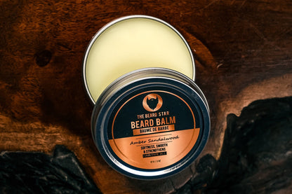 Men's Amber Sandalwood Beard Balm